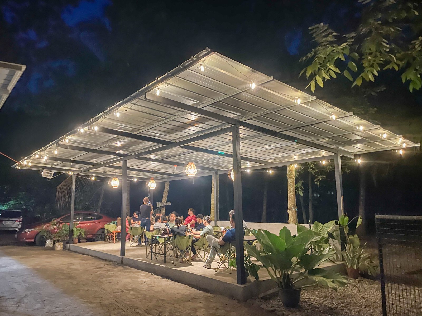 Customers at Serenity Sips coffee shop in Polomolok