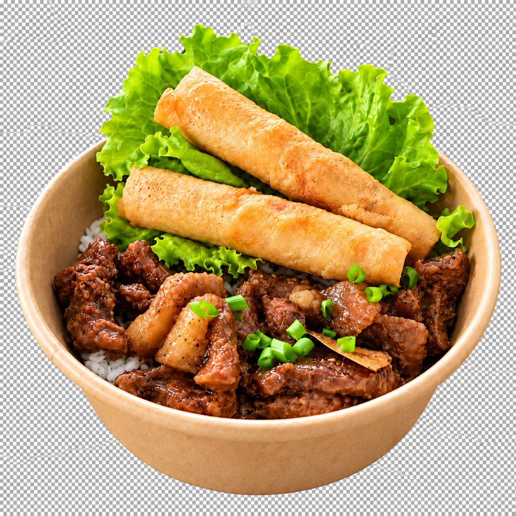 Pork Adobo Rice Meal from Serenity Sips