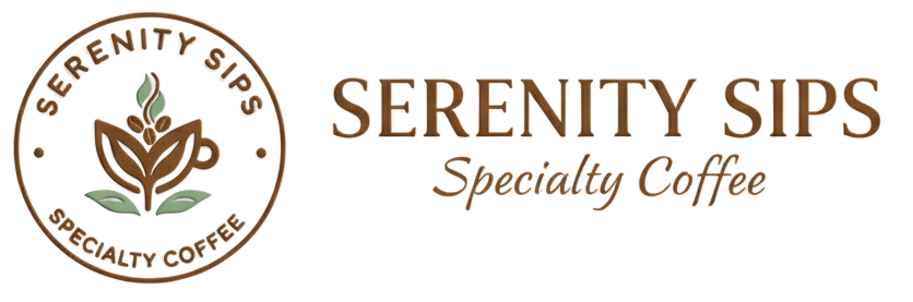 Serenity Sips Specialty Coffee — official logo